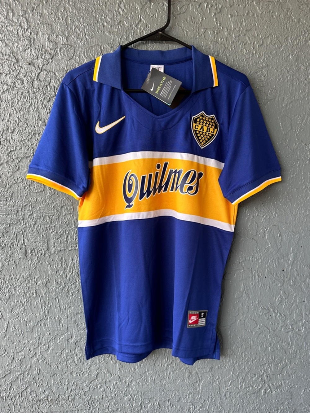 Boca Juniors Maradona Retro Jersey 1996/97 Blue Men